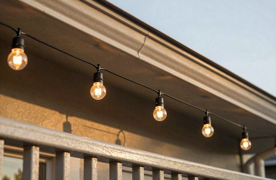 gutter rated clips waterproofed installation