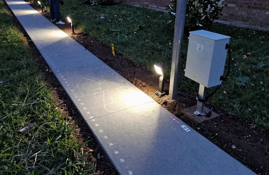 map mark trench illuminate