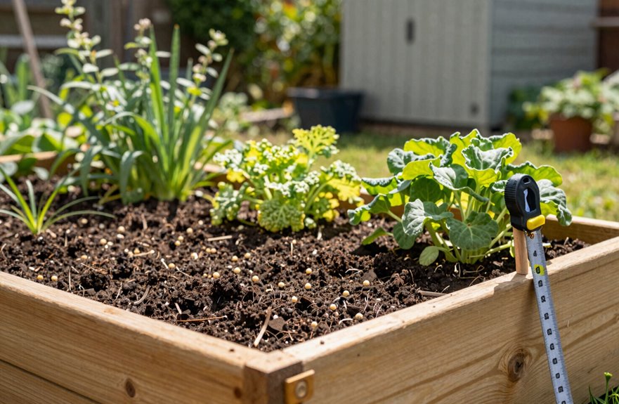 root depth dictates bed size needs