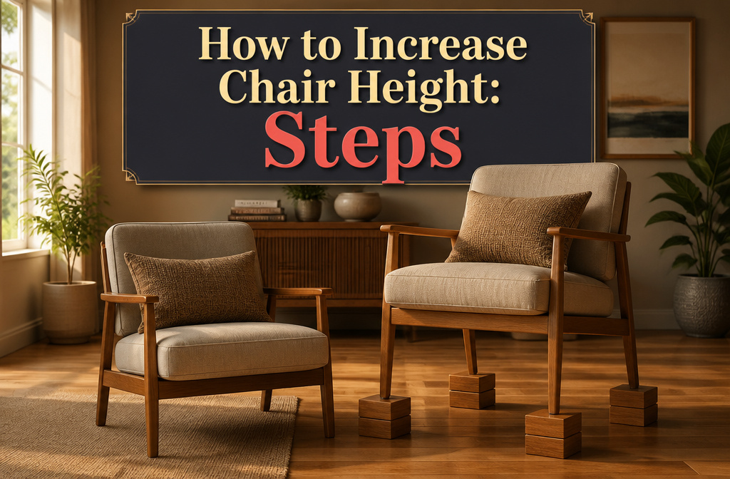 An ergonomic chair set at the right height for optimal seating.
