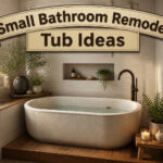 Different small bathroom tubs displayed for remodeling ideas.